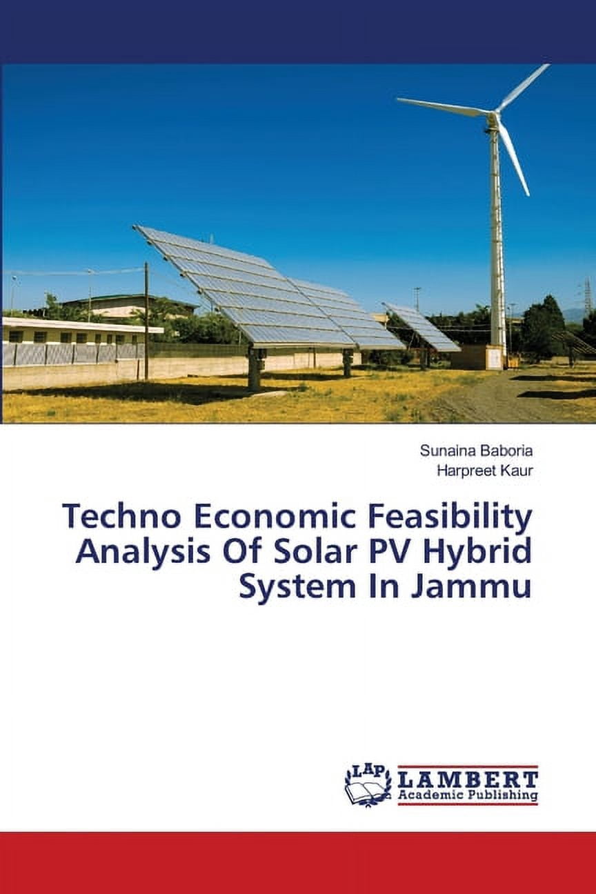 Techno Economic Feasibility Analysis Of Solar PV Hybrid System In Jammu ...