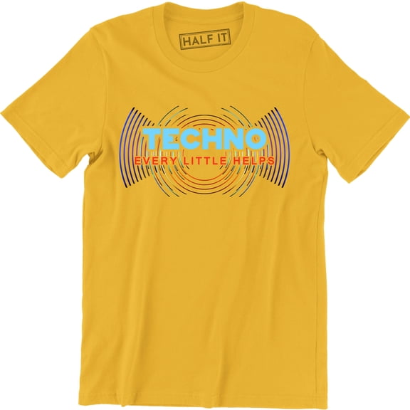Techno Every Little Helps Funny Party Rave Music Festival Gift T-Shirt