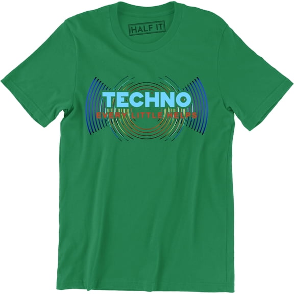 Techno Every Little Helps Funny Party Rave Music Festival Gift T-Shirt