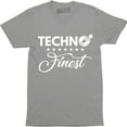 thumbnail image 1 of Techno Finest Dance Music Electronic House Party Disco Men's T-Shirt, 1 of 4