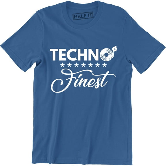Techno Finest Dance Music Electronic House Party Disco Men's T-Shirt
