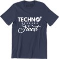 thumbnail image 1 of Techno Finest Dance Music Electronic House Party Disco Men's T-Shirt, 1 of 4