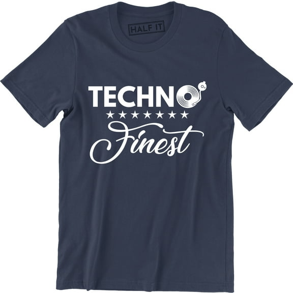 Techno Finest Dance Music Electronic House Party Disco Men's T-Shirt