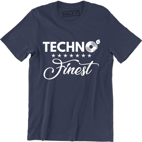 Techno Finest Dance Music Electronic House Party Disco Men's T-Shirt