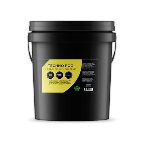 Froggy's Fog - Techno Fog - DJ and Club Mix - Medium Density Fog Machine Fluid - Fog Juice