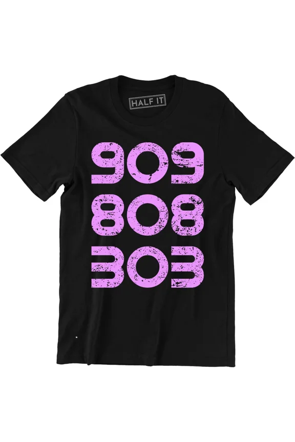 Techno Music Slogan Drum House Underground DJ Producer T-Shirt EB1011, for Men & Women, up to Size 5XL