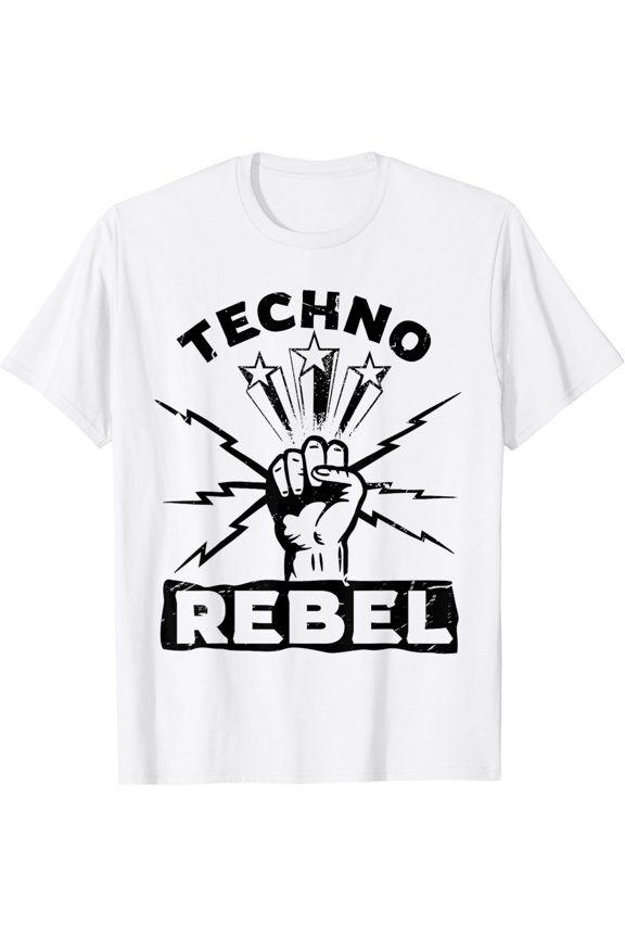 Techno Rebel Shirt for Techno Musician | Techno T-Shirt