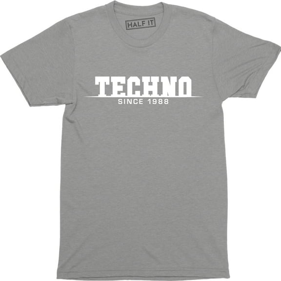 Techno Since 1988 Music Lover Underground Resistance House Party Men T-Shirt