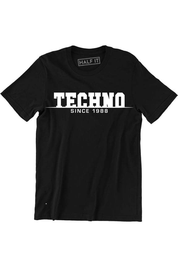 Techno Since 1988 Shirt Music Lover Underground Resistance House Party Men Tee All Size S-5Xl
