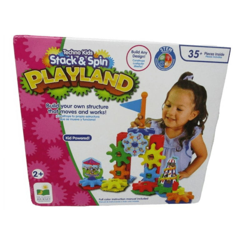 Techno kids stack cheap and spin gears