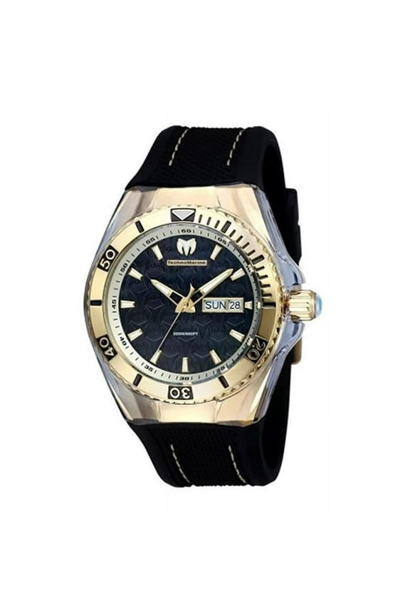 Cruise Monogram Black Mother of Pearl Men's Watch 115213
