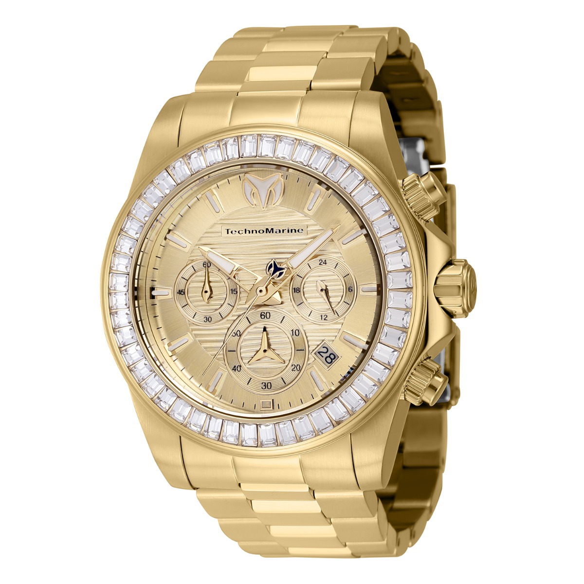 TechnoMarine Manta Ray Men's Watch - 42mm. Gold (TM-222004