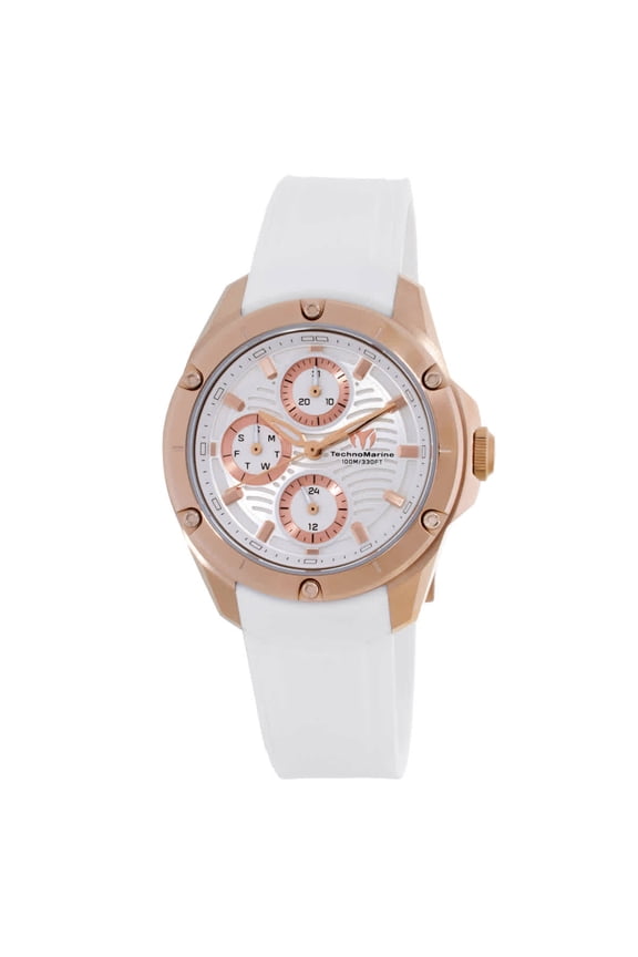 Oceanico Quartz White Dial Ladies Watch TM-325007