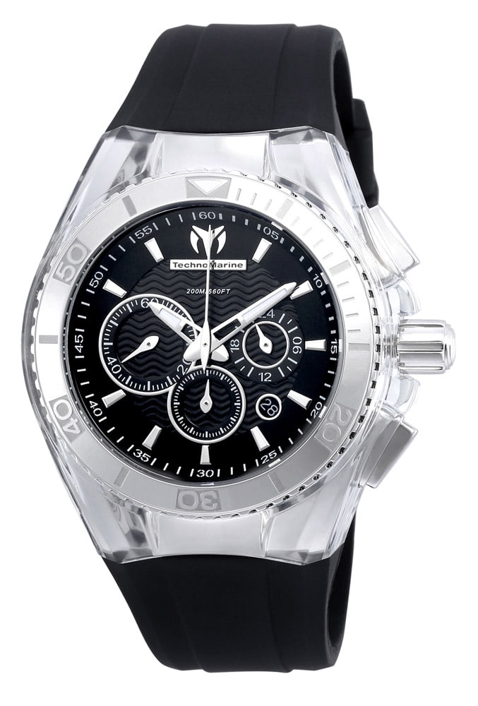 TechnoMarine Women's TM-115040 Cruise Original Quartz Chronograph Black  Dial Watch - Walmart.com