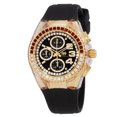 thumbnail image 1 of Technomarine Cruise Star Chronograph Quartz Crystal Black Dial Ladies Watch TM-121050, 1 of 3