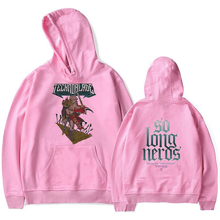 Technoblade So Long Nerds Merch Hoodie Unisex Hooded