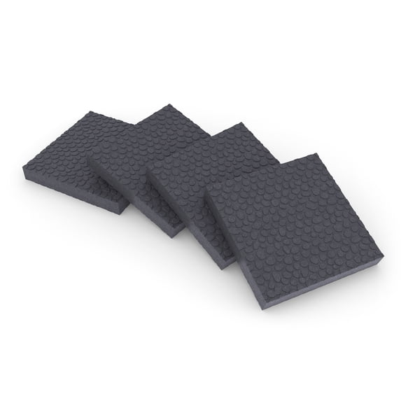Technoflex Anti-Vibration Pads (16PK) - 3.75'' x 3.75'' x ½''