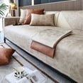 thumbnail image 1 of Technology Cloth Sofa Cover Water Repellent Pet Dog Sofa Mat for Living Room Non-Slip Sofa Towel L Shape Leather Couch Slipcover (A1,90x120cm 1pc), 1 of 7