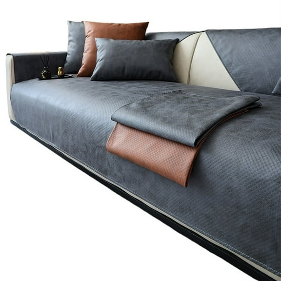 Technology Cloth Sofa Cover Waterproof Anti Cat Scratch Pet Dog Kids Sofa Mat Non-Slip Combination Sofas Towel