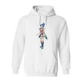 thumbnail image 1 of Technology Girl Cartoon  Hoodie Men -Image by Shutterstock, Male Large, 1 of 4