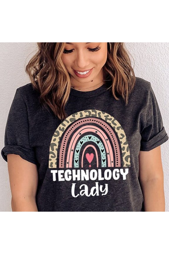 Technology Lady, Technology Specialist Shirt, Technology Aide Shirt, Technology Teacher Shirt, Stem Teacher, Technology Squad, Specialist