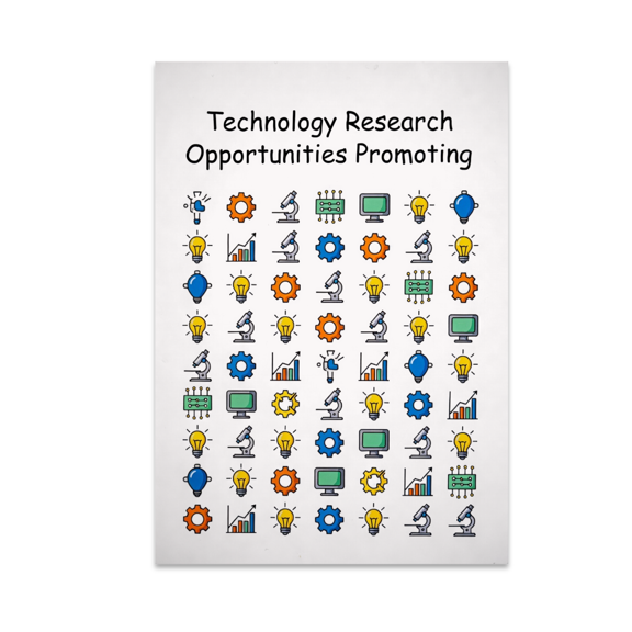 Technology Research Opportunities Promoting - STEM Enthusiast - 13x19 Poster Print