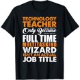 thumbnail image 1 of Technology Teacher Is Not An Actual Job Title T-Shirt, 1 of 4