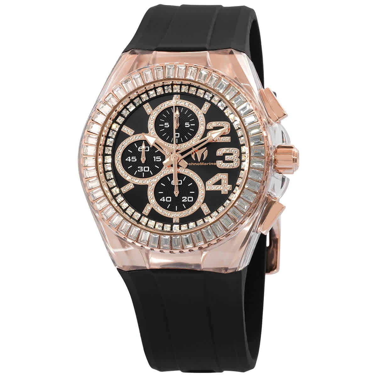 Technomarine Cruise Chronograph Quartz Black Dial Men's Watch TM