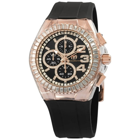 Technomarine Cruise Chronograph Quartz Black Dial Men's Watch TM-121018