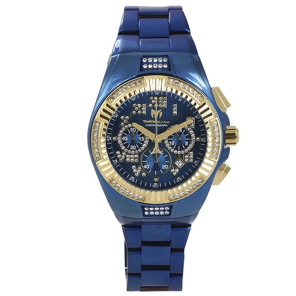 Technomarine Cruise Chronograph Quartz Crystal Blue Dial Men's Watch TM-121238