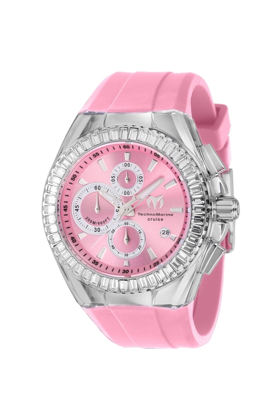 Cruise Chronograph Quartz Crystal Pink Dial Men's Watch TM-121151