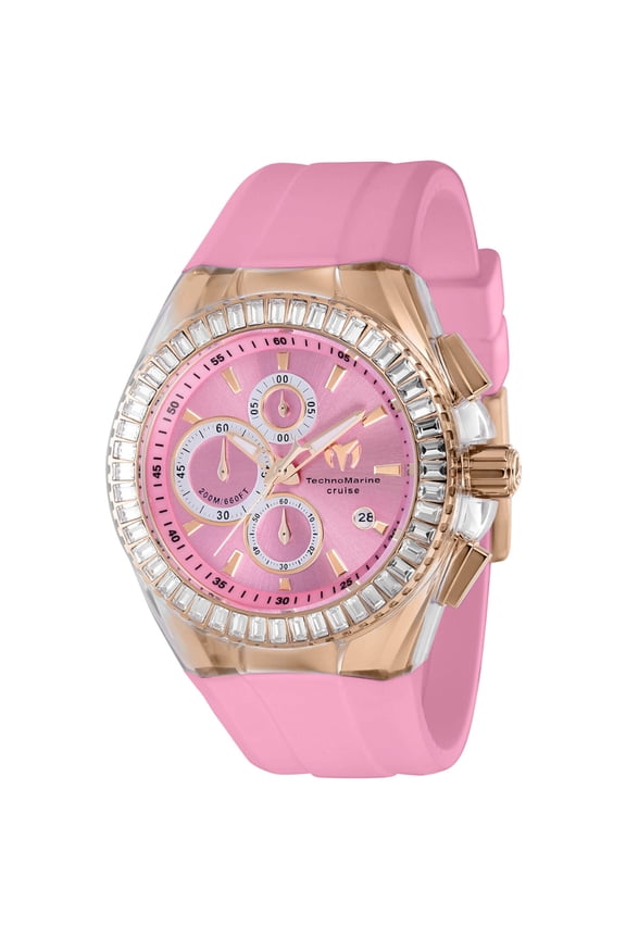 Cruise Chronograph Quartz Pink Dial Men's Watch TM-121164