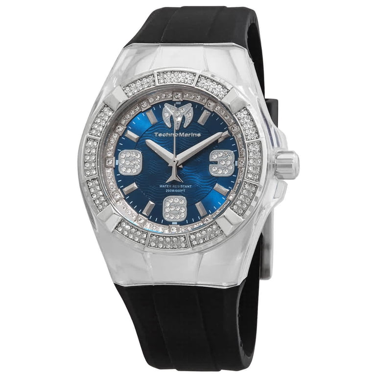 NWT Technomarine Cruise Chronograph Quartz Crystal Blue Dial Men\'s Watch Technomarine Cruise Chronograph Quartz Crystal Blue Dial  main image 4