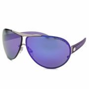 Technomarine Tmew007-04 Cruise Speedway Aviator Silver-Tone Purple Mirrored Lenses