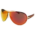 thumbnail image 1 of Technomarine Cruise Speedway Aviator TMEW007-12 Pilot Sunglasses - Orange / Gold - Made In Italy, 1 of 4