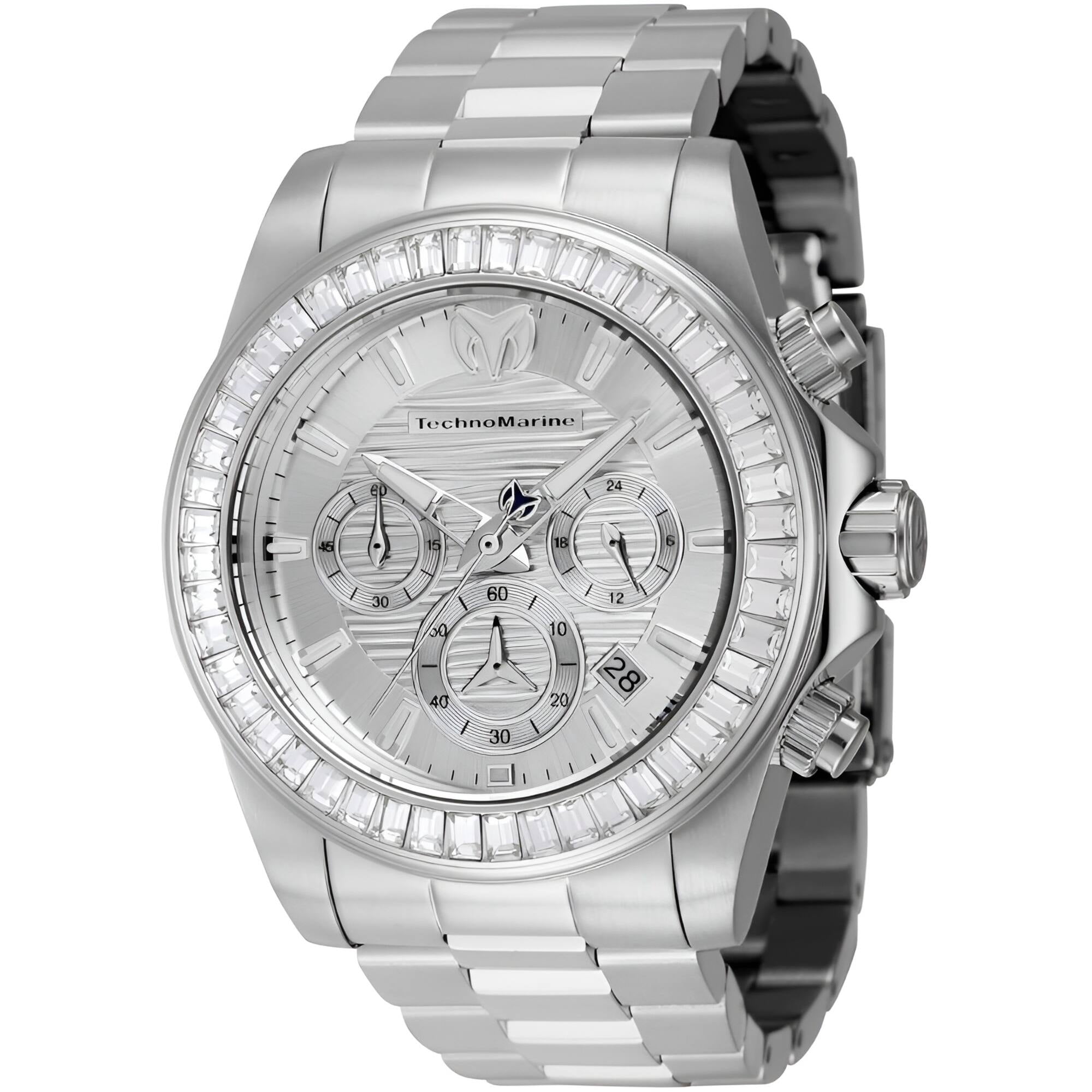 NWT Technomarine Sea Quartz Silver Dial Ladies Watch NWT Authentic Technomarine OCEAN Quartz Silver Dial Unisex Watch main image 4