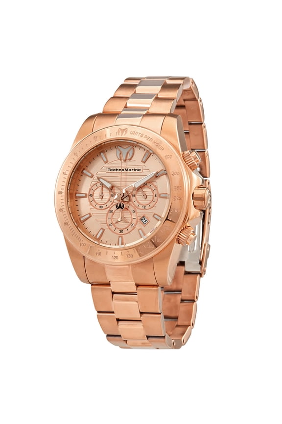 Manta Ray Chronograph Rose Gold Dial Men's Watch TM-220138