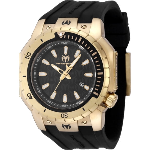 Technomarine Men's Manta Black Dial Watch - TM-224011