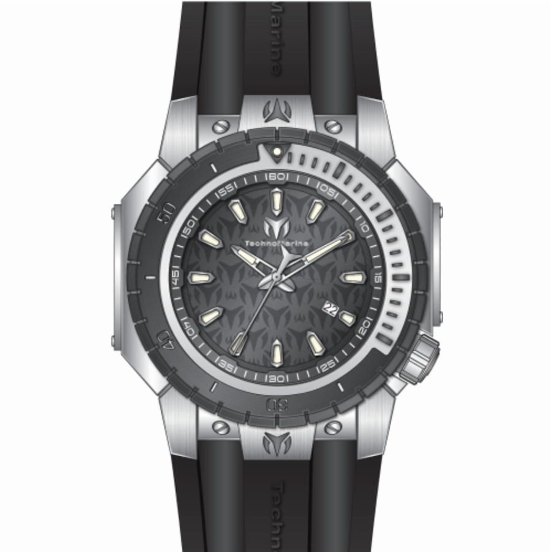 Technomarine Manta Sea Quartz Gunmetal Dial Men's Watch TM-224006