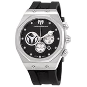 NWT Technomarine Reef Sun Chronograph Quartz Diamond Black Dial Men\'s Watch Technomarine Men main image 4
