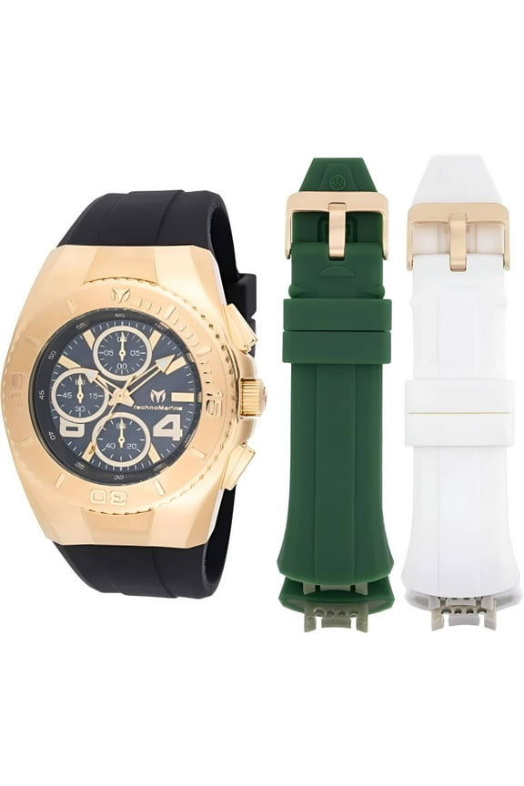 TM-124030 Men's Cruise Original Black Strap Watch