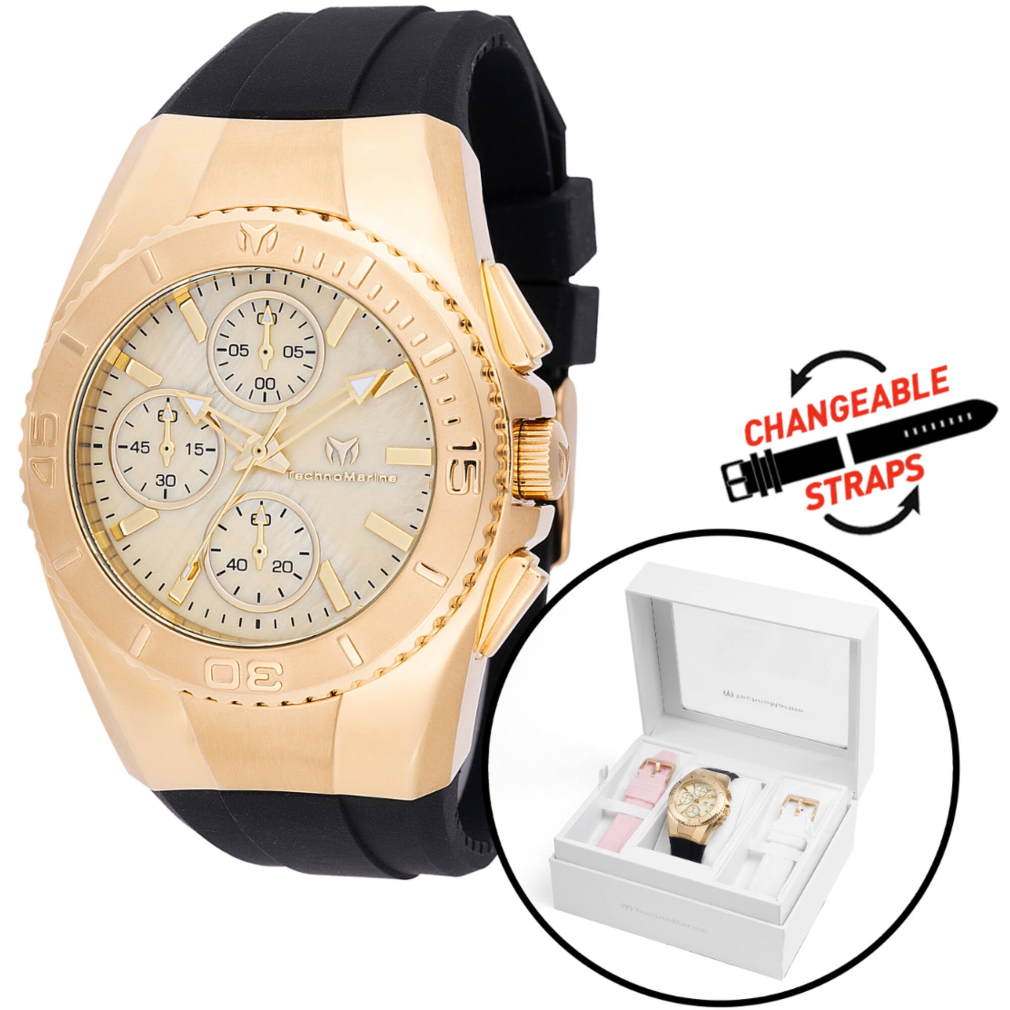 Brand new with tags, Technomarine woman\'s watch The TechnoMarine Cruise Monogram watch captures finely  main image 3