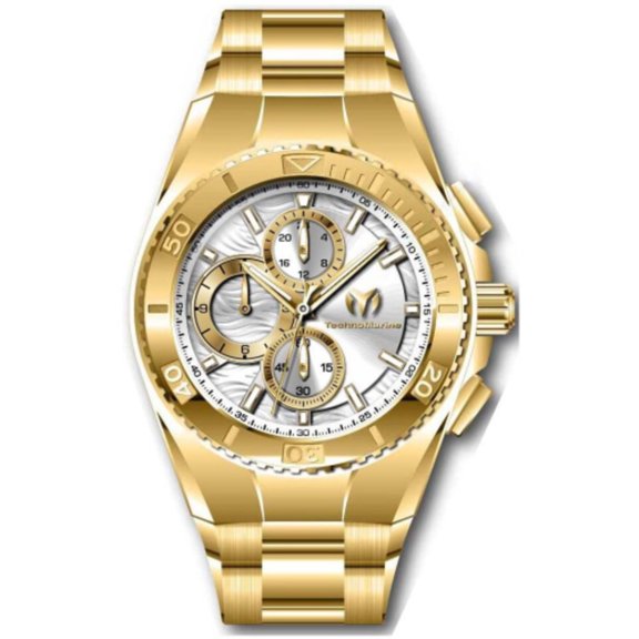 Technomarine Manta Chronograph Quartz Silver Dial Men's Watch TM-224022