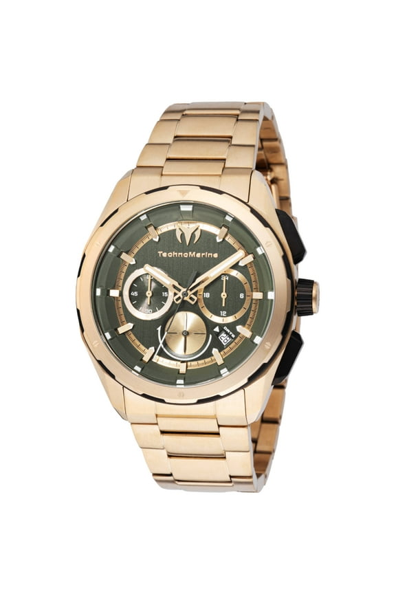 TM-318095 Men's Ocean Nomad Quartz Chrono Steel Watch