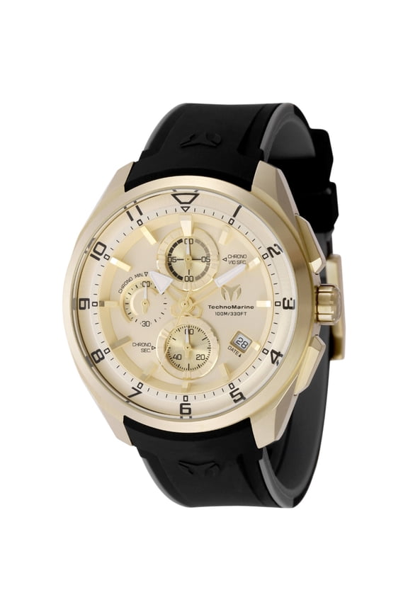Ocean Chronograph Quartz Gold Dial Men's Watch TM-318132