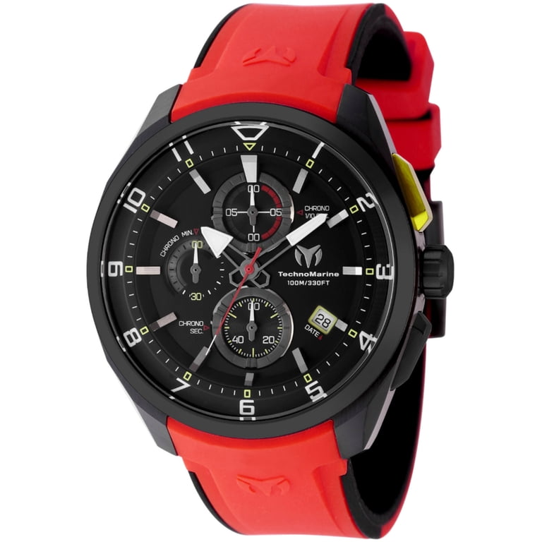 NWT Technomarine Ocean Chronograph Quartz Black Dial Men\'s Watch TechnoMarine Ocean Nomad Men main image 3