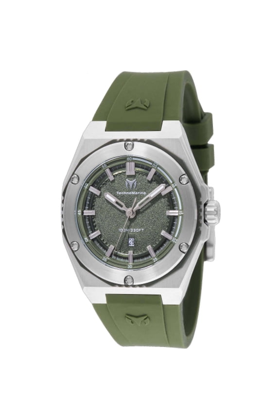 TM-416054 Women's Coral Quartz Olive Green Dial Watch