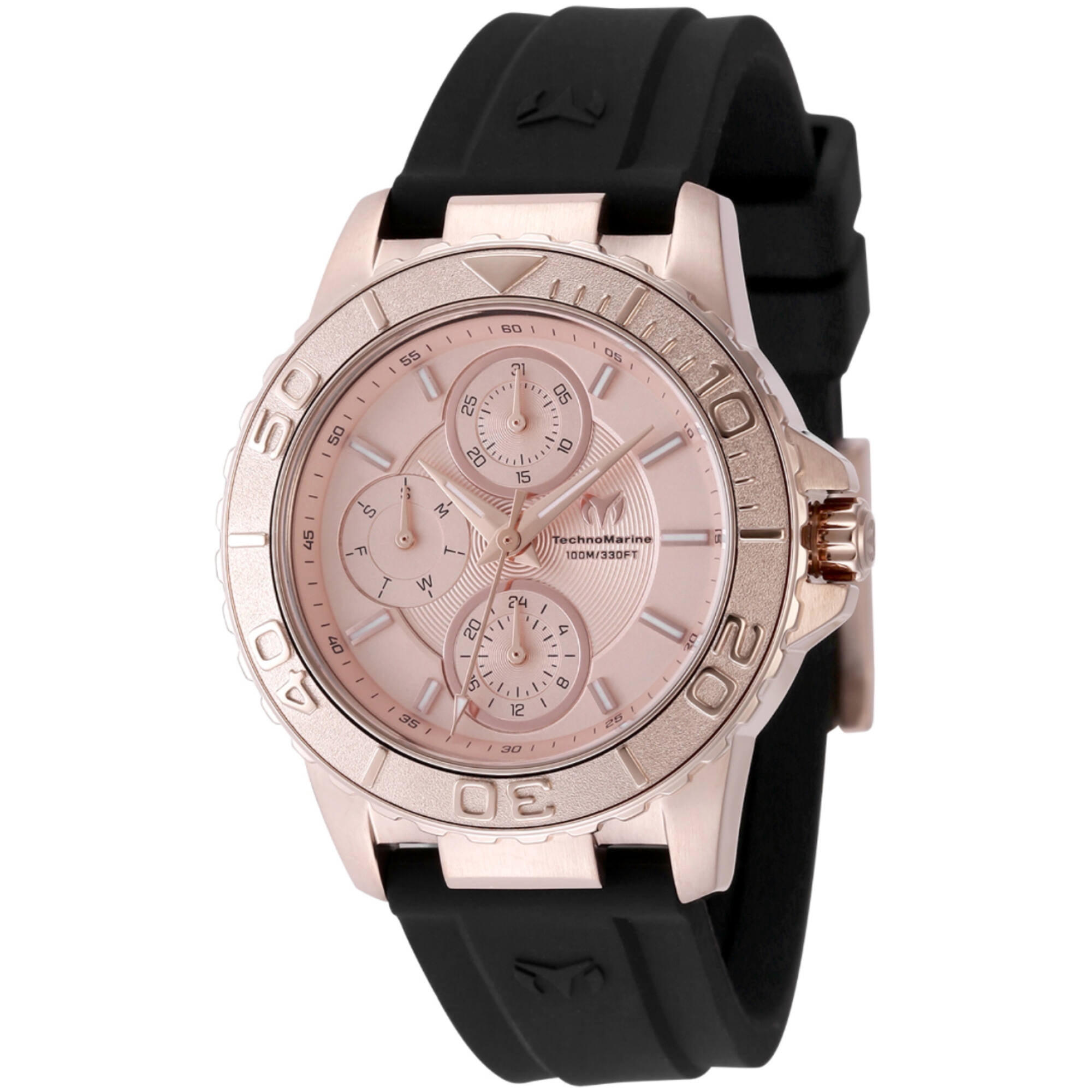 Technomarine Sea Grace Ladies Watch TM-725019 Pink Silicone Band New WT The TechnoMarine Sea Grace — Embracing the Power of the Open  main image 3
