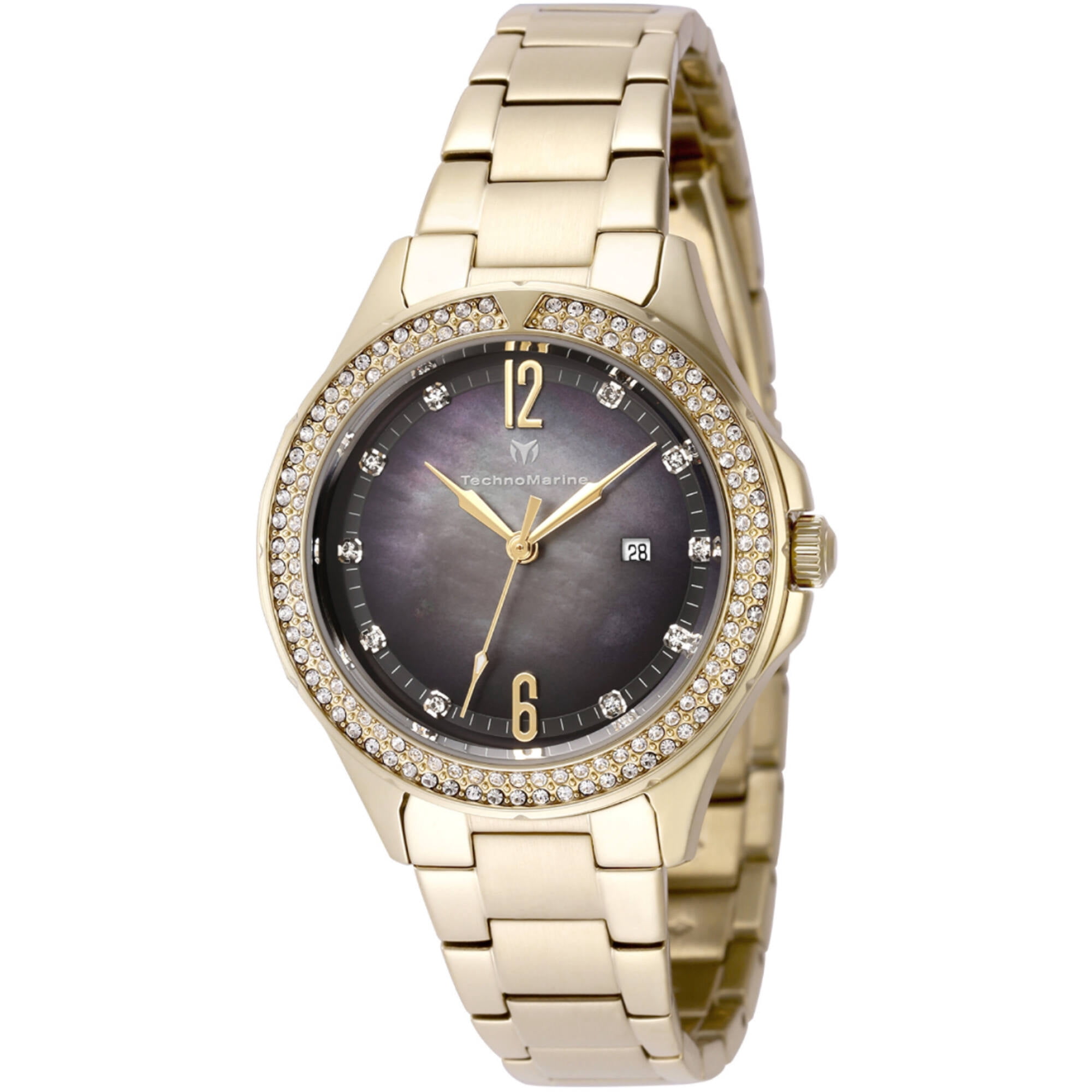 NWT Technomarine Luna Quartz Crystal Ladies Watch Technomarine TM-826013 Women main image 3