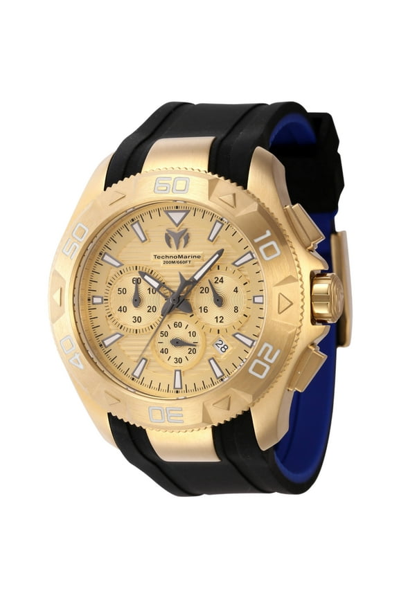 UF6 Chronograph Date Quartz Gold Dial Men's Watch TM-622003
